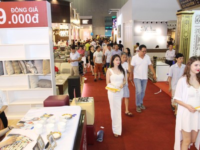 Vietbuild 2018 TP.HCM: Hút khách ngày cuối tuần