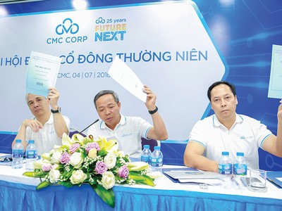 Tập đoàn Công nghệ CMC trả cổ tức năm 2017 tỷ lệ 15%