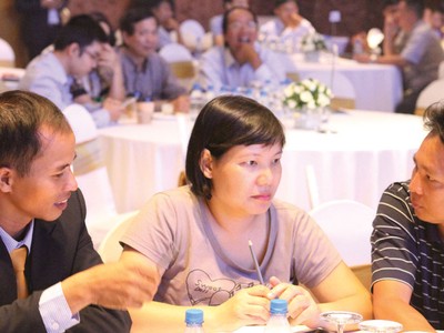 Nhà đầu tư thứ cấp vẫn là lượng khách hàng lớn với các dự án chung cư. Ảnh: Gia Huy