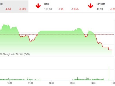 Phiên chiều 25/7: Penny nổi sóng, VN-Index lao xuống mức đáy của ngày