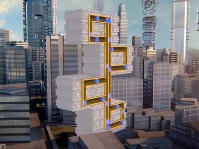 Thang máy đa chiều không dây đầu tiên trên thế giới cho phép di chuyển theo chiều dọc cũng như chiều ngang