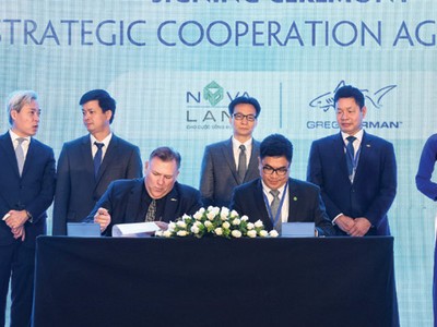 Novaland hợp tác chiến lược với tập đoàn quốc tế