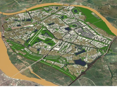 Phân khu đô thị N10 sẽ được xây dựng thêm khu vực chức năng đô thị