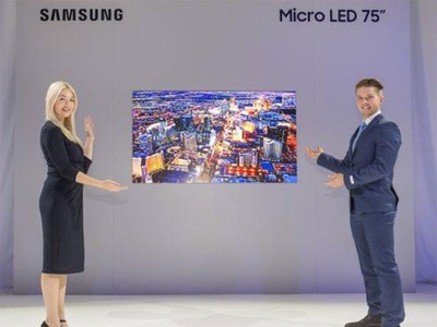 Công nghệ Micro LED mang đến màn hình Micro LED 75 inch và và màn hình The Wall 219 inch.