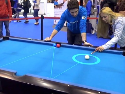 Bàn Bi-A thực tế ảo, dân nghiệp dư cũng có thể trở thành cao thủ