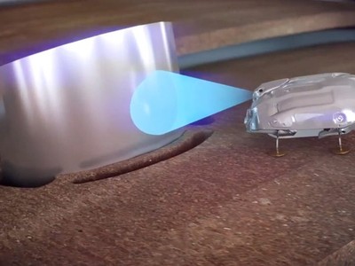 Robot gián sửa chữa động cơ máy bay của Rolls-Royce