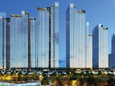 Sunshine City Sài Gòn lọt Top các dự án dẫn đầu xu thế xanh và thông minh với kiến trúc hiện đại, khỏe khoắn, 70% tổng diện tích xây dựng để phát triển hệ thống cảnh quan xanh trong lành, đáp ứng được các tiêu chuẩn sống quốc tế khắt khe nhất