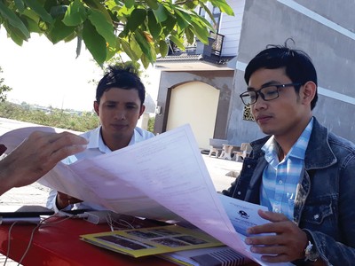 Bất động sản Đồng Nai đang thu hút sự quan tâm lớn của các nhà đầu tư, nhất là sau khi có thông tin sắp xây cầu Cát Lái. Ảnh: Việt Dũng