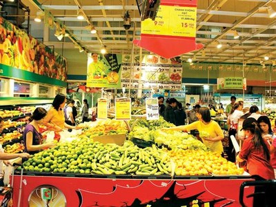 Doanh thu hoạt động bán lẻ hàng hóa và dịch vụ tiêu dùng ước đạt hơn 1,98 triệu tỷ đồng sau 5 tháng.