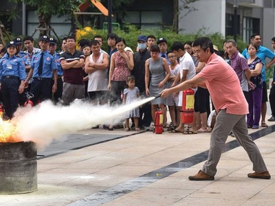 Cần thường xuyên xây dựng ý thức PCCC cho cư dân