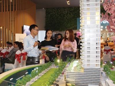 Nhu cầu về nhà ở của người dân TP.HCM vẫn rất lớn. Ảnh: Việt Dũng