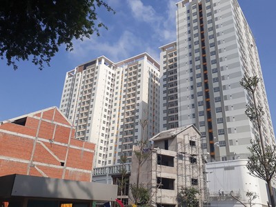 Giá nhà tại TP.HCM không ngừng tăng do khan hiếm nguồn cung. Ảnh: Việt Dũng