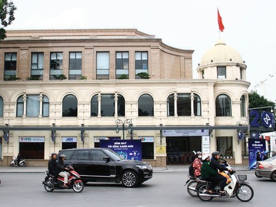 Một góc Hà Nội, với những khu nhà thấp tầng. Ảnh: Thành Nguyễn