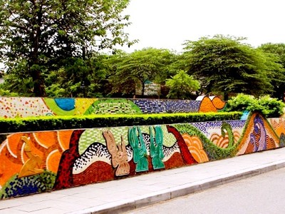 "Con đường gốm sứ" của Hà Nội. Ảnh Internet