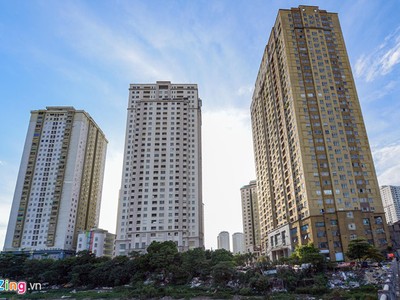 Sở TN&MT Hà Nội đã yêu cầu thu hồi sổ đỏ hơn 400 hộ dân ở Mường Thanh. Ảnh: Việt Linh.