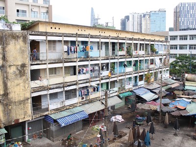 Ý tưởng gom các hộ dân từ các chung cư cũ về tái định cư một mối được nhiều chuyên gia đánh giá cao