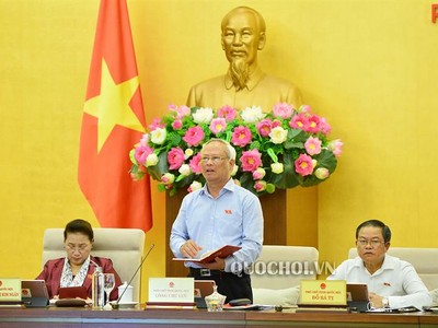 Phó Chủ tịch Quốc hội Uông Chu Lưu điều hành nội dung làm việc ngày 11/09, Ủy ban Thường vụ Quốc hội.