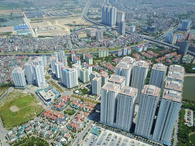 Khu HH Linh Đàm luôn được lấy ra làm ví dụ cho sự thất bại trong quy hoạch. Ảnh: Dũng Minh