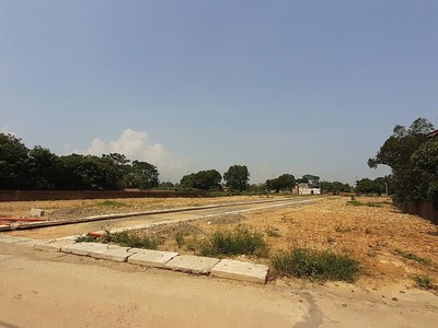 Một dự án đất nền được phân lô để bán sau khi chủ đầu tư gom đất của dân. Ảnh: Thành Nguyễn