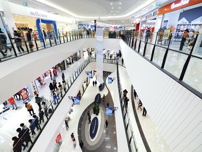 AEON MALL thứ 5 tại thị trường Việt Nam và là AEON MALL thứ hai tại Hà Nội của AEON vừa được khai trương với tổng diện tích sàn khoảng 150.000 m2. Ảnh: Đ.T