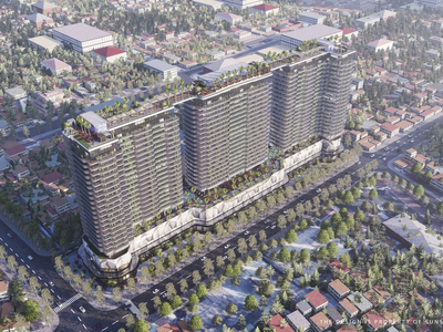 Mô hình dự án Sunshine Continental đang được quảng cáo trên các trang mạng.