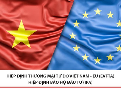 EP đã ấn định lịch bỏ phiếu về việc phê chuẩn hiệp định EVFTA và EVIPA vào ngày 12/2/2020,