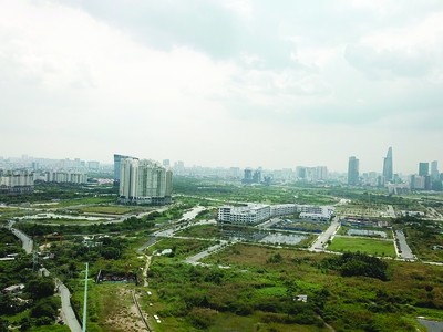 Chính quyền TP.HCM đang trong giai đoạn nước rút để tháo gỡ khó khăn, vướng mắc cho các dự án bất động sản. Ảnh: Trọng Tín
