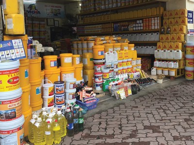 Từ đầu năm tới nay, doanh thu của ngành sơn giảm đến 50% so với cùng kỳ năm ngoái.