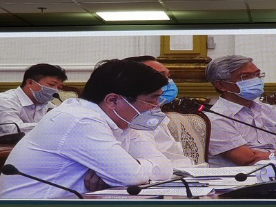 Ông Nguyễn Thành Phong, Chủ tịch UBND TP.HCM (ảnh: Trọng Tín)