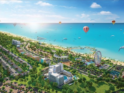 Phan Thiết ngày càng xuất hiện nhiều dự án nghỉ dưỡng quy mô lớn