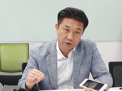 TS. Park Jae Hyun, Trưởng đại diện Cơ quan Hợp tác Phát triển Hạ tầng và Đô thị Hàn Quốc ở Nước ngoài (KIND) tại Việt Nam. Ảnh: Lê Quân