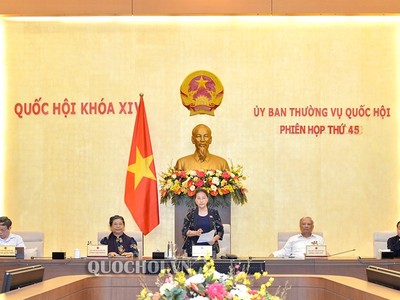 Phiên họp thứ 45 của Uỷ ban Thường vụ Quốc hội đã qua hai đợt, chuẩn bị đợt ba trong ngày 1/6.