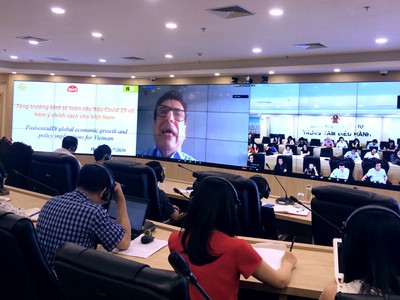 Hội thảo trực tuyến từ đầu cầu Bộ Kế hoạch và Đầu tư