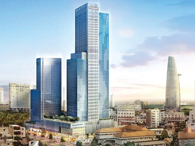 Phối cảnh dự án dự án Saigon Centre- IV và V