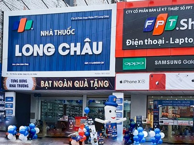 Việc phát triển mạng lưới nhà thuốc Long Châu khiến lợi nhuận của FPT Retail suy giảm