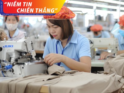 Người lao động May Sông Hồng đặt  niềm tin vững chắc của họ vào Ban lãnh đạo và tương lai của doanh nghiệp