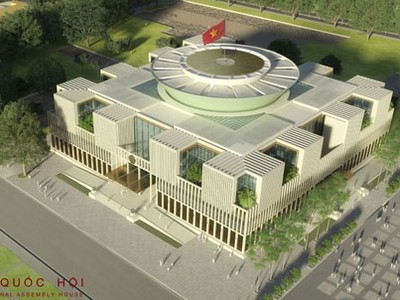 Tòa nhà Quốc hội mới sử dụng giải pháp của Schueco