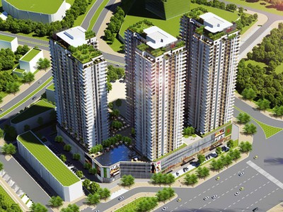 Phối cảnh dự án CT1- Gamuda Gardens