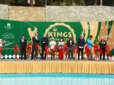 Sân gôn Kings Course chính thức khai trương 