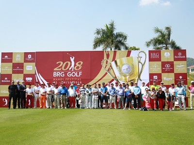 BRG Golf Hanoi Festival 2018: Thúc đẩy du lịch gôn Việt Nam