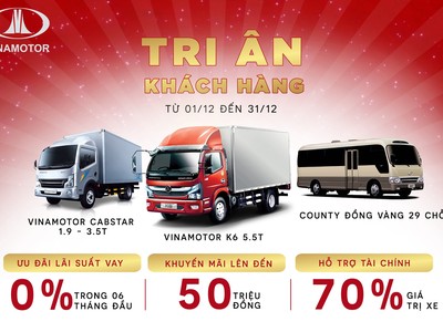 Vinamotor tri ân khách hàng dịp cuối năm