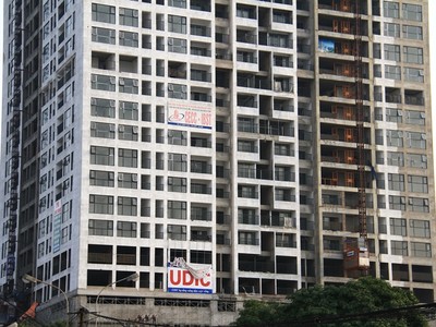 Dự án Tokyo Tower trước đây có tên là  Hanoi Landmark 51 Tower. Ảnh: Thành Nguyễn