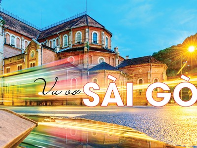 Sài Gòn luôn hấp dẫn tôi. Ảnh: Shutterstock. Đồ họa: Thành Nguyễn.