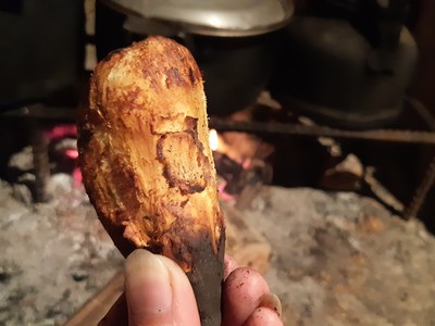 Ai ơi, về bếp nướng khoai