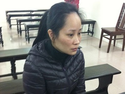 Nữ bị cáo tại Tòa