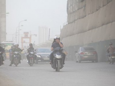 Khẩu trang hoàn toàn không có tác dụng đối với bụi mịn