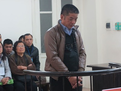 Bị cáo Thành tại tòa.