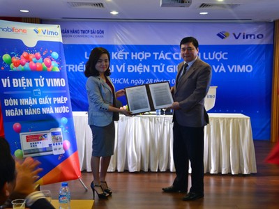 SCB ký hợp tác với Công ty công nghệ VIMO