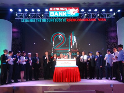 Kienlongbank ra mắt thẻ tín dụng quốc tế Kienlongbank Visa 