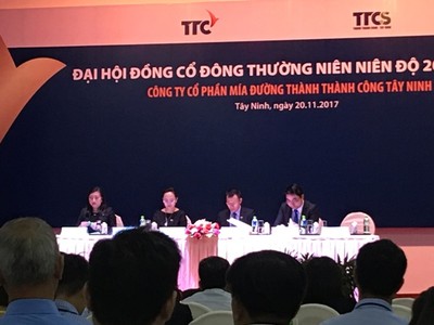 Đại hội lần đầu sau sáp nhập, cổ đông chính sẽ "nắm chặt" TTC Sugar (SBT) với 51% vốn